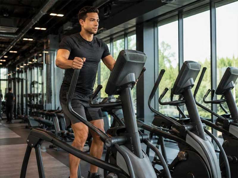 Premium cardio training area with modern equipment