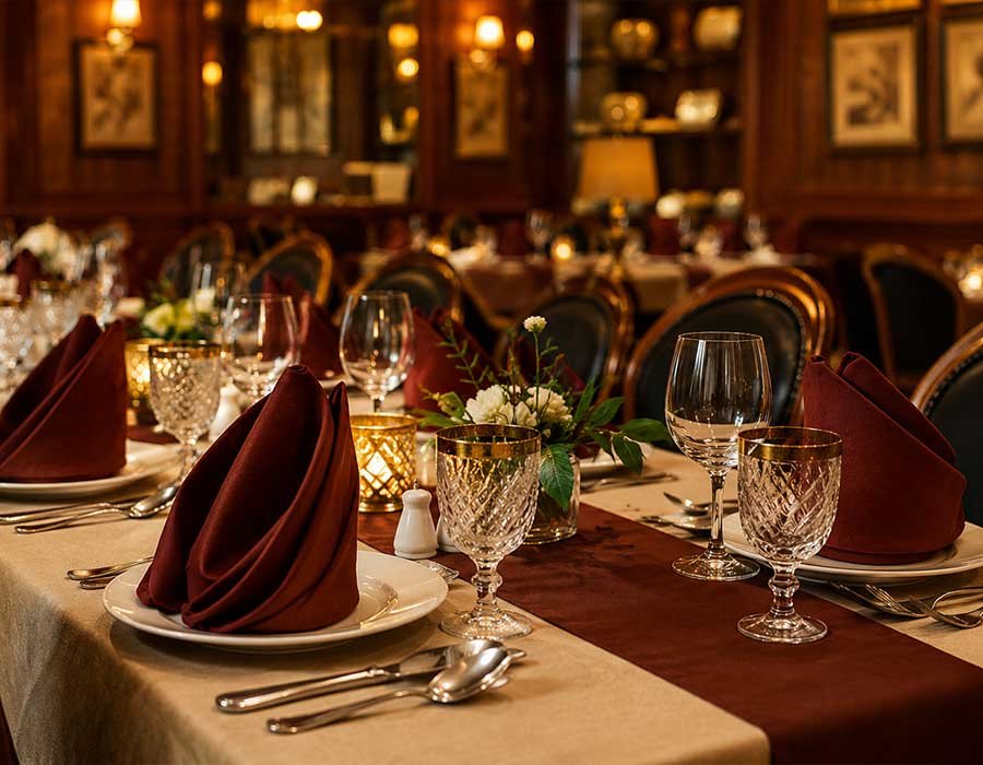 Quality food served in a premium restaurant setting